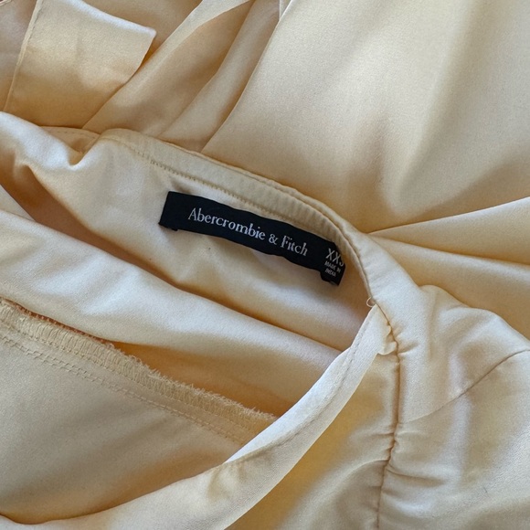 abercrombie yellow high neck maxi dress - Picture 7 of 7